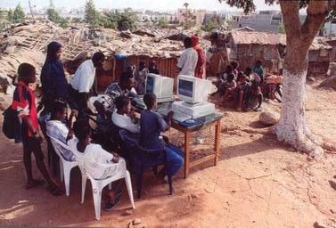 Cybercafé en Afrique