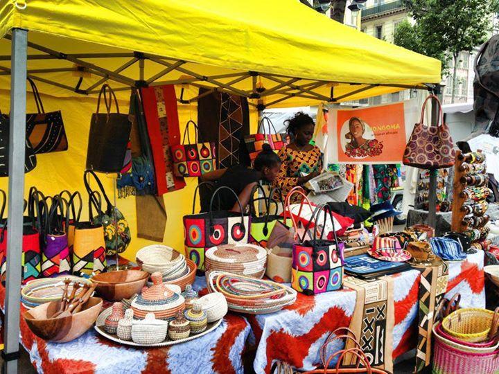 Boutique de vêtements de créateurs d'Afrique