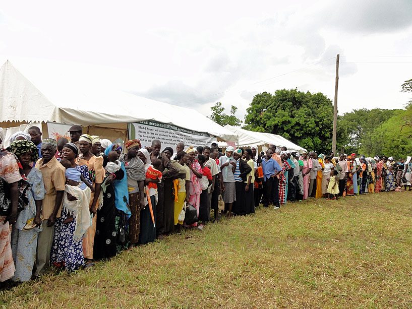 Création d’un centre de santé en Afrique