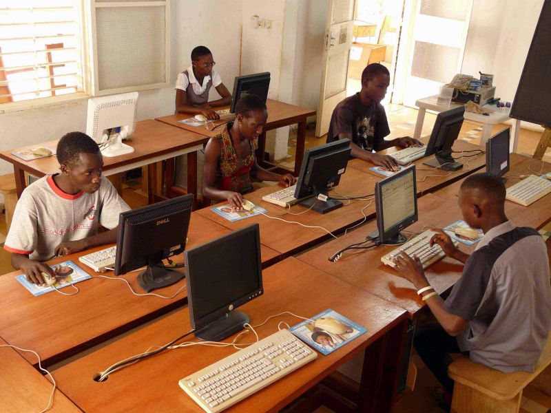 Cybercafé en Afrique