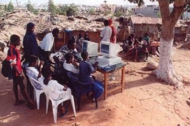 Cybercafé en Afrique