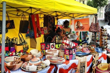 Boutique de vêtements de créateurs d'Afrique